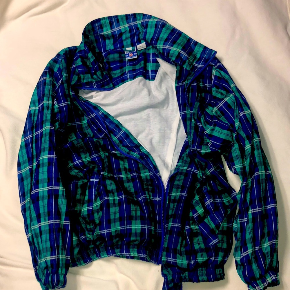 Vintage Plaid Jacket